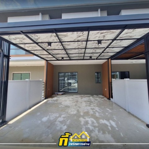 ทำหลังคาโรงรถ